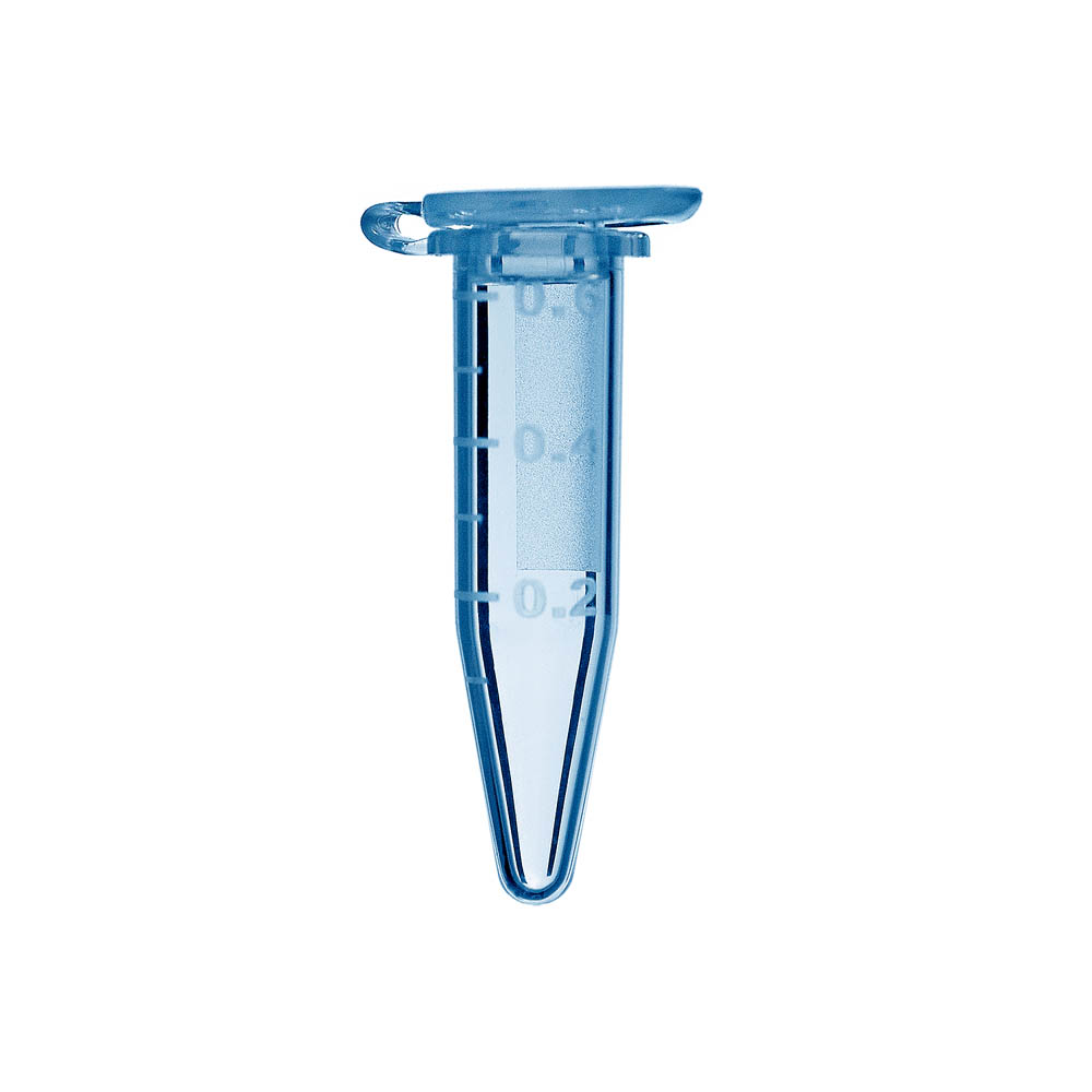 0.5 mL Microcentrifuge Tubes, Boil-Proof, Blue