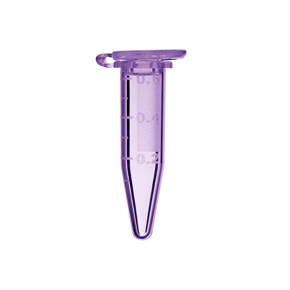0.5 mL Microcentrifuge Tubes, Boil-Proof, Violet