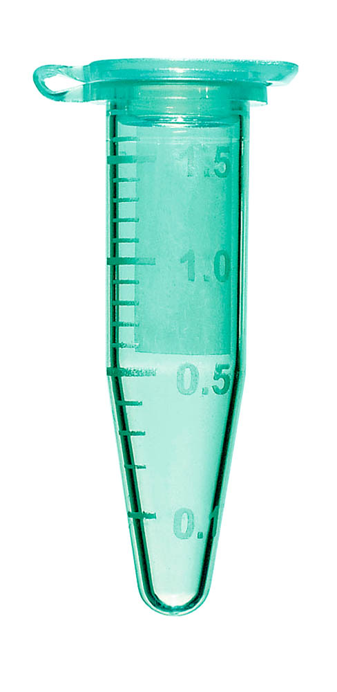 1.5 mL Microcentrifuge Tubes, Boil-Proof, Green