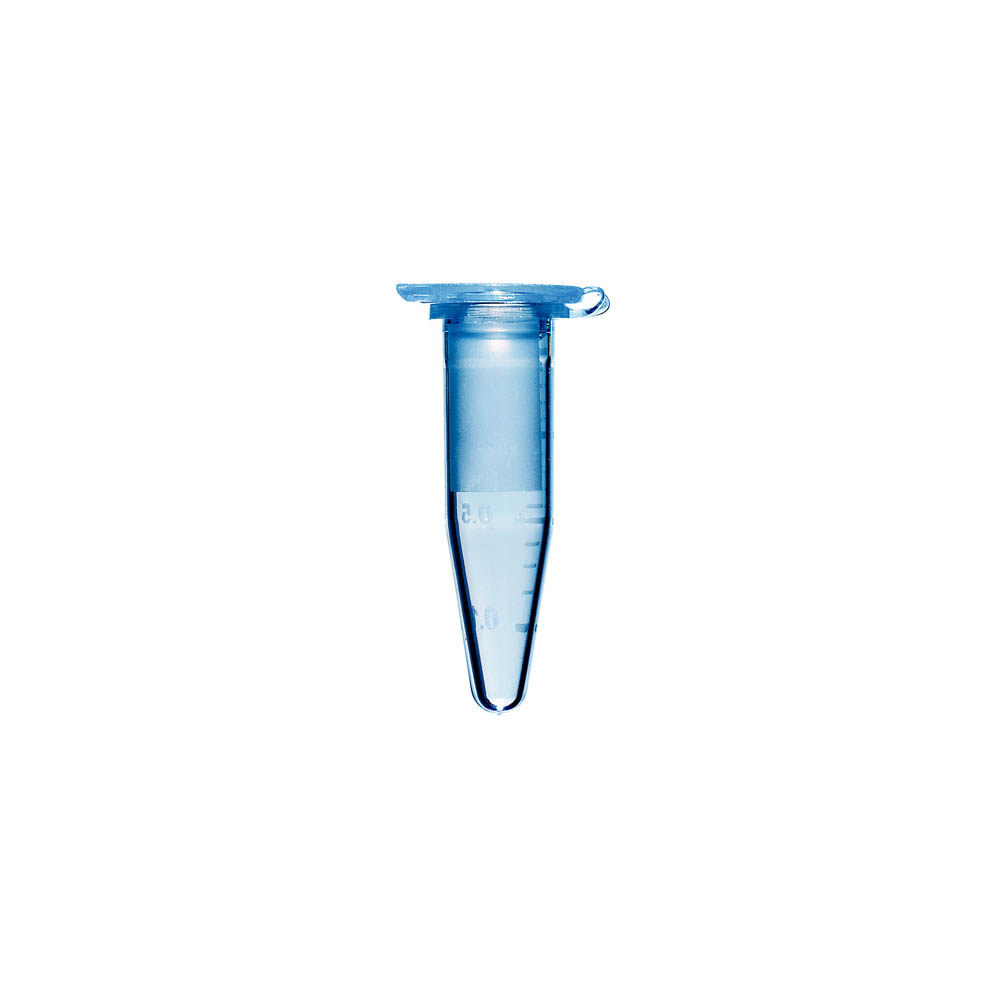 1.5 mL Microcentrifuge Tubes, Large Easy-Open Cap, Blue