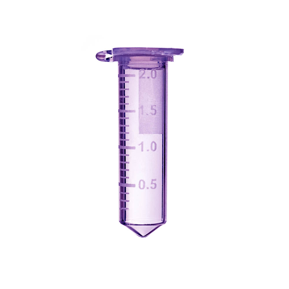 2.0 mL Microcentrifuge Tubes, Boil-Proof, Violet