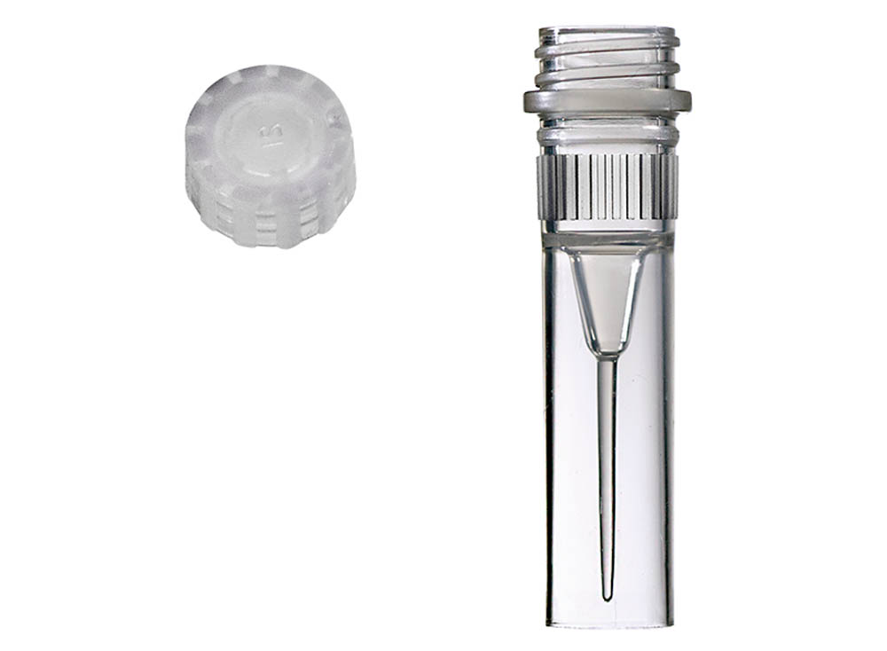 Sterile Assemblies: 0.5 mL Ribbed, Skirted Screw Microtubes & GripSeal&reg; Screw Caps