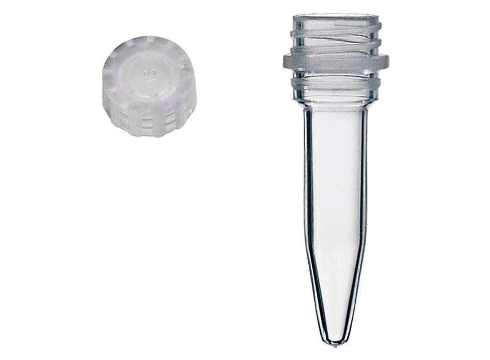 Sterile Assemblies: 0.5 mL Conical Screw Microtubes & GripSeal&reg; Screw Caps