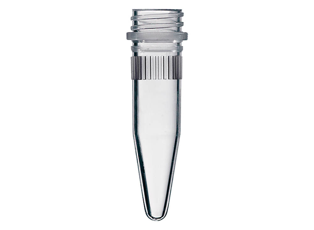 1.5 mL Screw Microtube, Conical, Ribbed