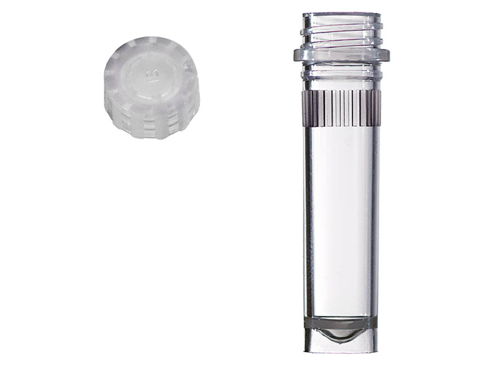 Sterile Assemblies: 2.0 mL Ribbed, Skirted Screw Microtubes & GripSeal&reg; Screw Caps