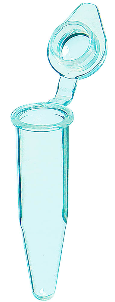 0.5 mL Individual Green PCR Tubes with Frosted Flat Caps