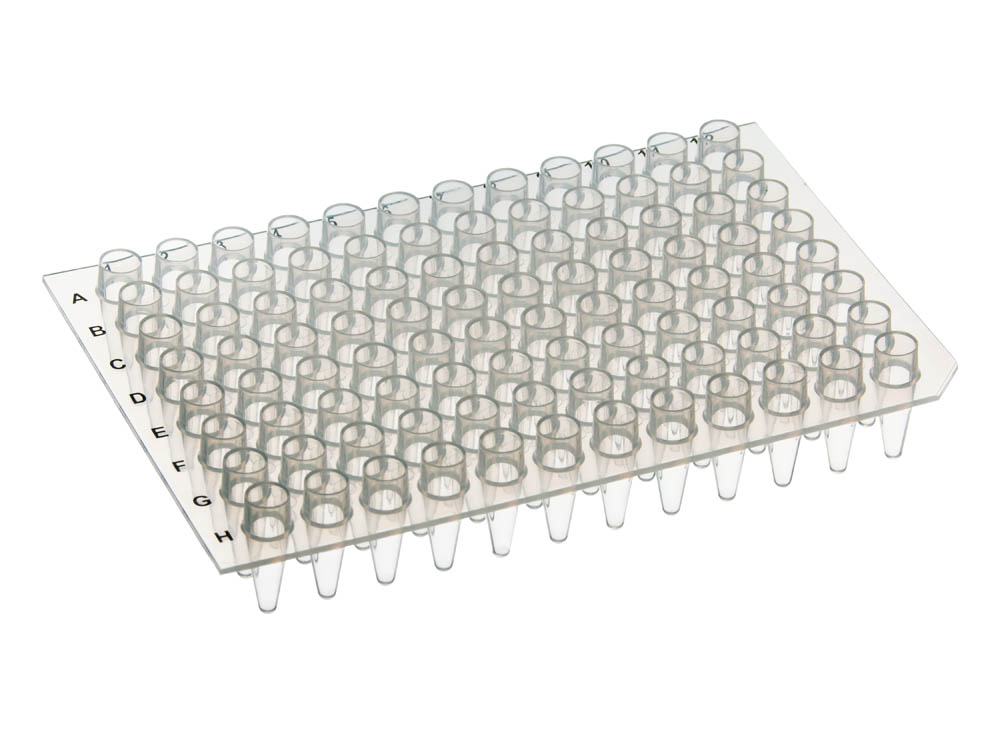 96-Well 0.2 mL PCR Plates, Standard, Chimney Top