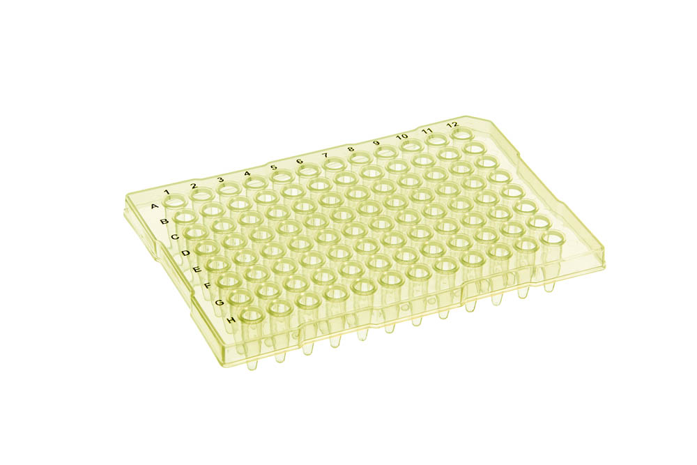 96-Well 0.2 mL PCR Plates, ABI&reg;-Type, Yellow