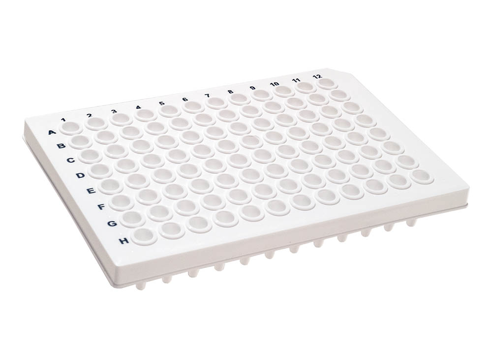 96-Well 0.2 mL PCR Plates, Straight Side, White