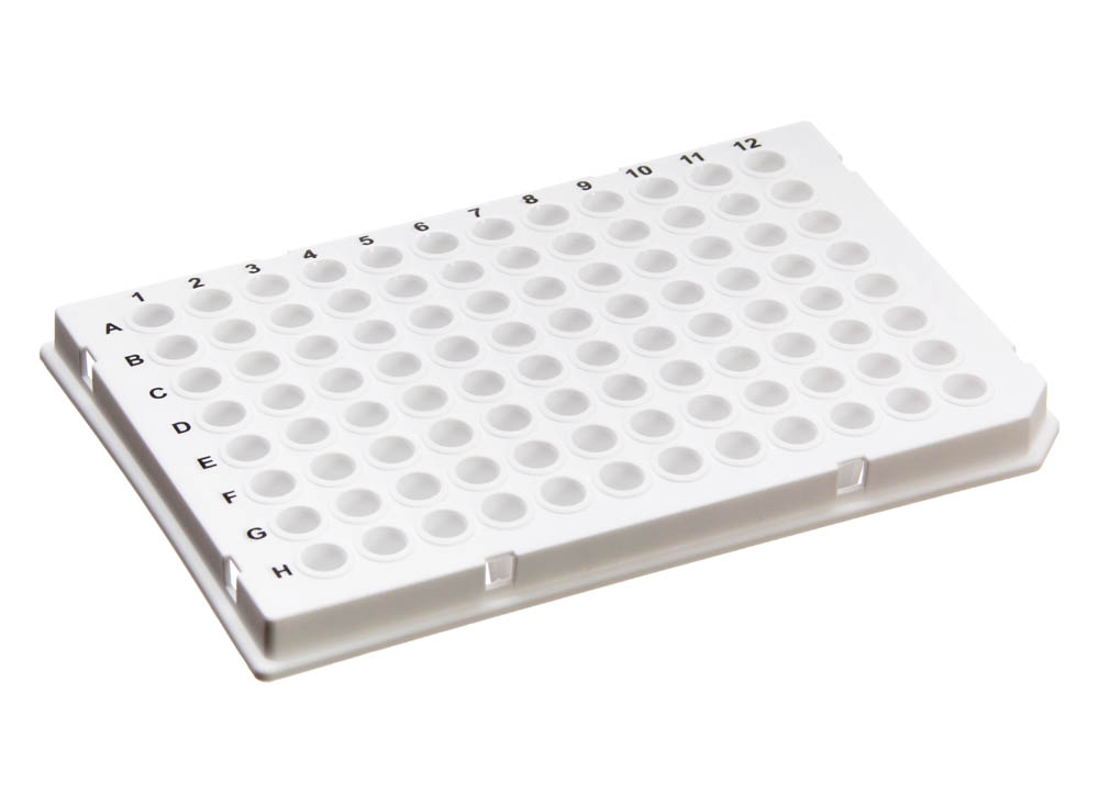 96-Well 0.1 mL PCR Plates, LightCycler&reg;-Type, Low-Profile, White