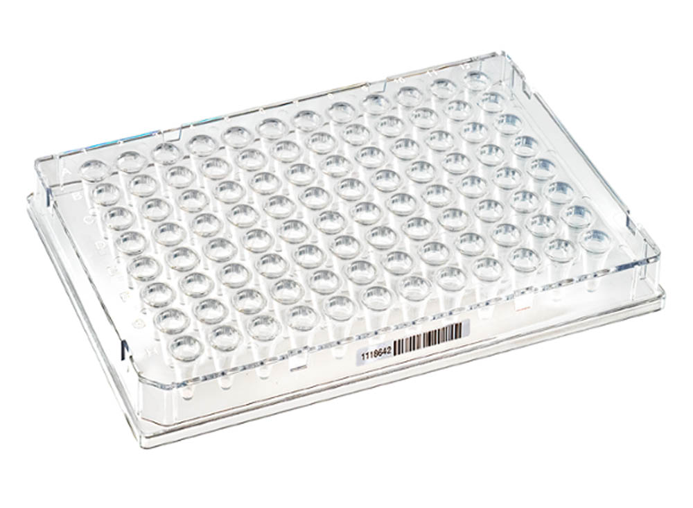 0.1 mL DuraFrame&reg; Rigid PCR Plates, Clear, Barcoded