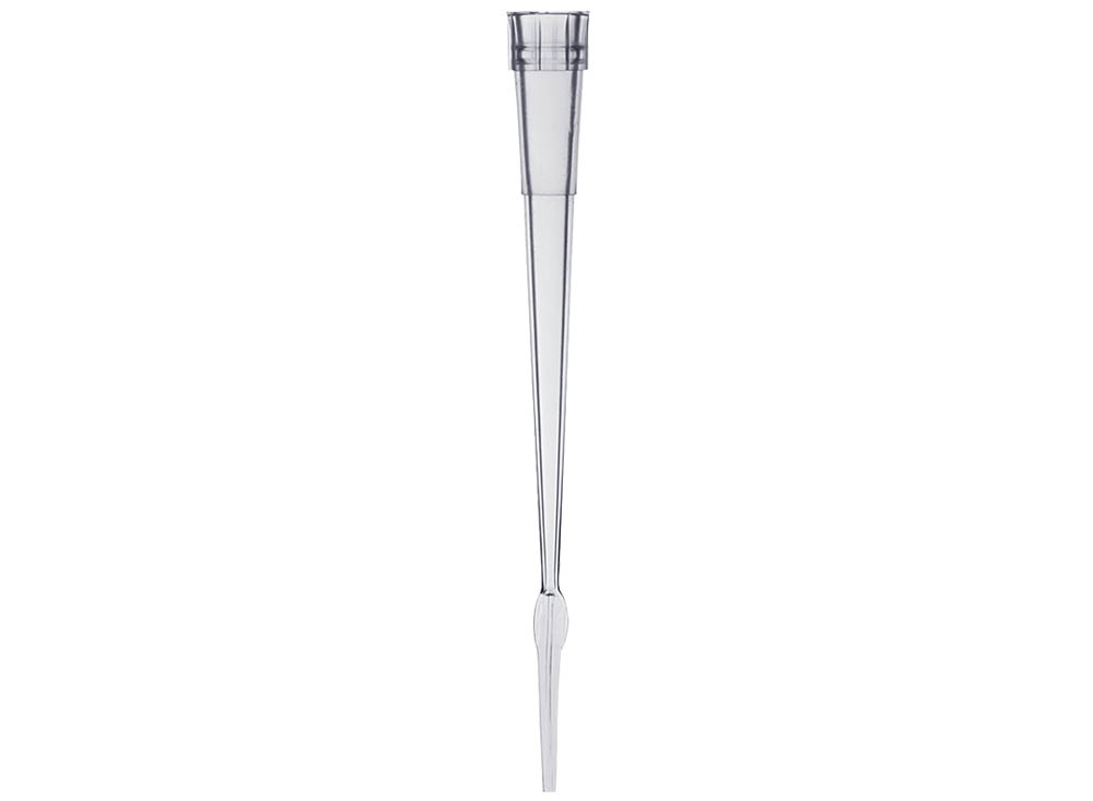 10 &mu;L Flat Tip Gel, Racked, Sterile Pipette Tips