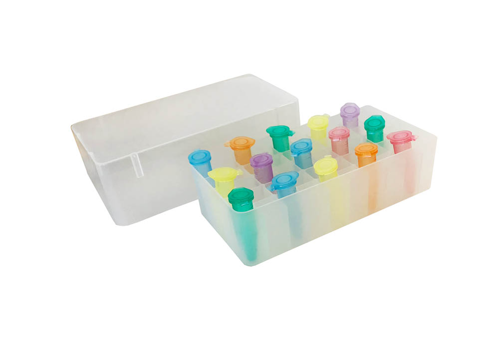 50-Place Tube Rack and Lid for 0.5 mL Tubes
