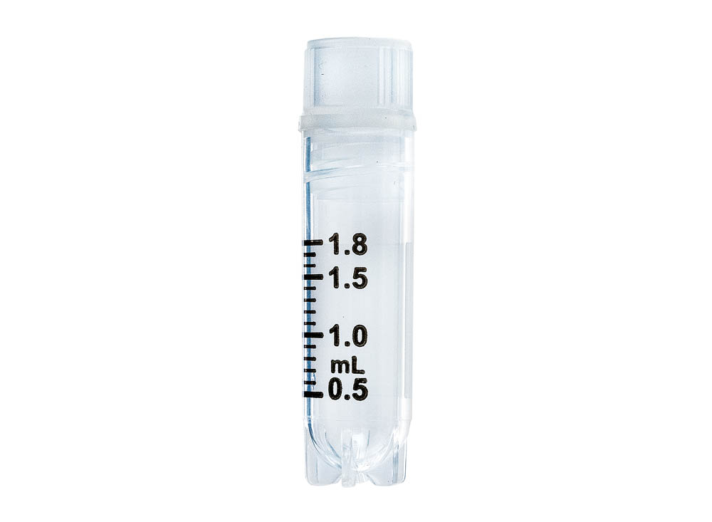 1.8 mL Cryo Tube, Internal Thread, Stargrip&trade; Base, Sterile