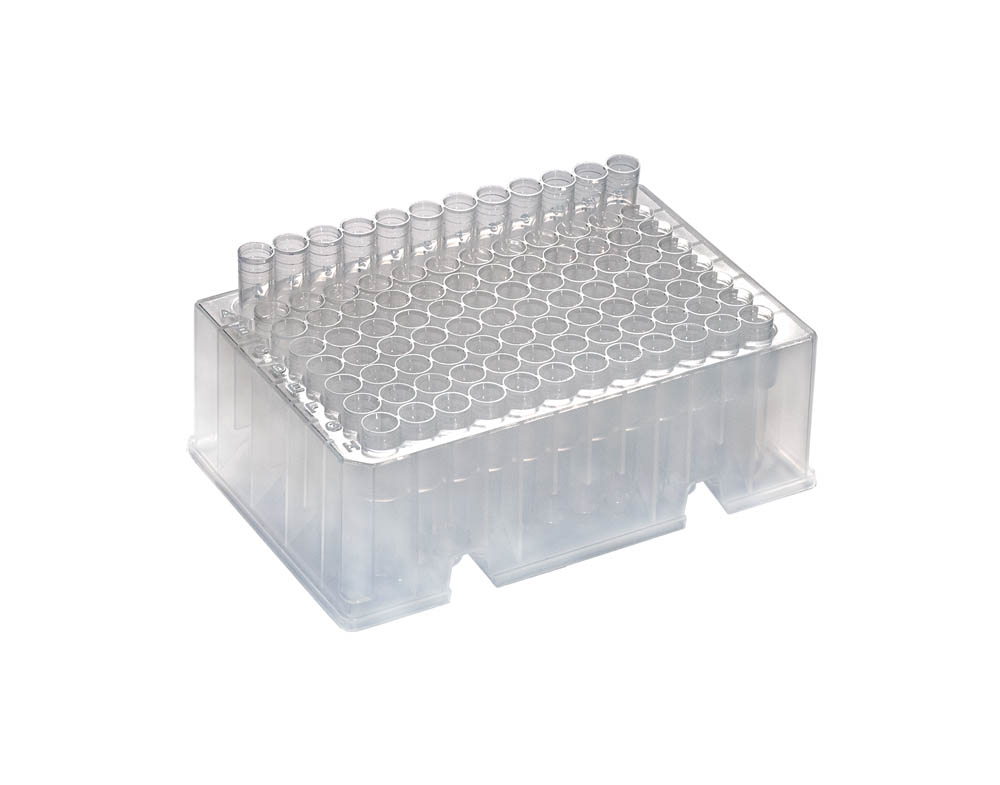 1.2 mL 12-Strip Cluster Tubes, Rack and Lid
