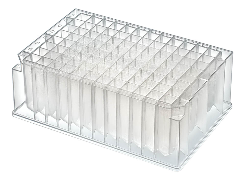 2 mL Deep Well Plates, Square Wells, V-Bottom